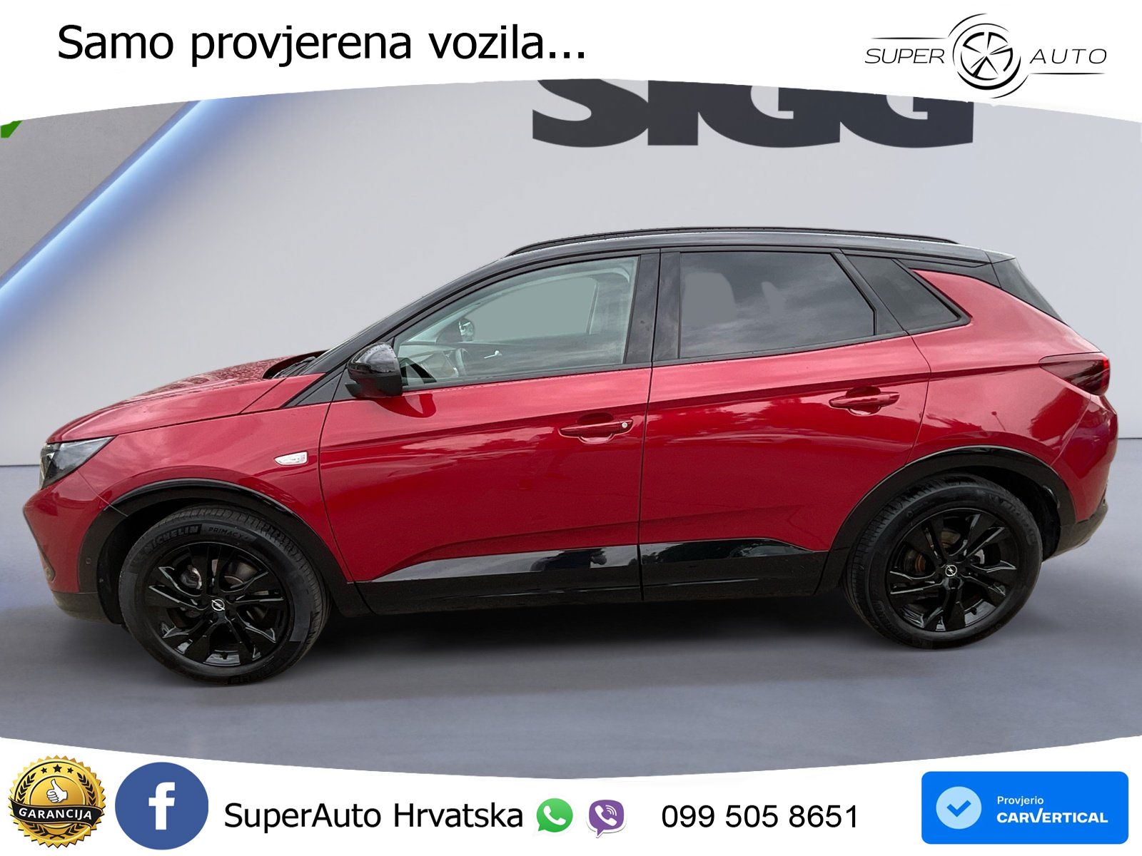 Opel Grandland 1.2i Turbo (130 KS) Automatic GS LED+GR SJED+ACC