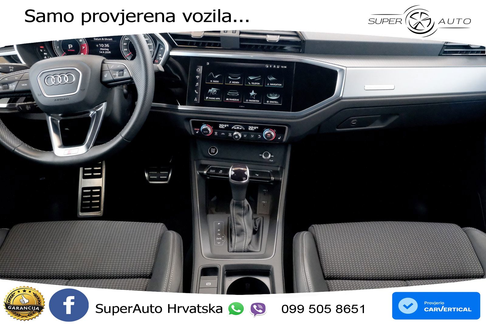 Audi Q3 45 TFSI (245 KS) quattro S tronic S line MATRIX+GR SJED+KAM
