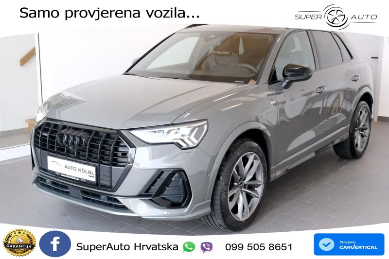 Audi Q3 45 TFSI (245 KS) quattro S tronic S line MATRIX+GR SJED+KAM