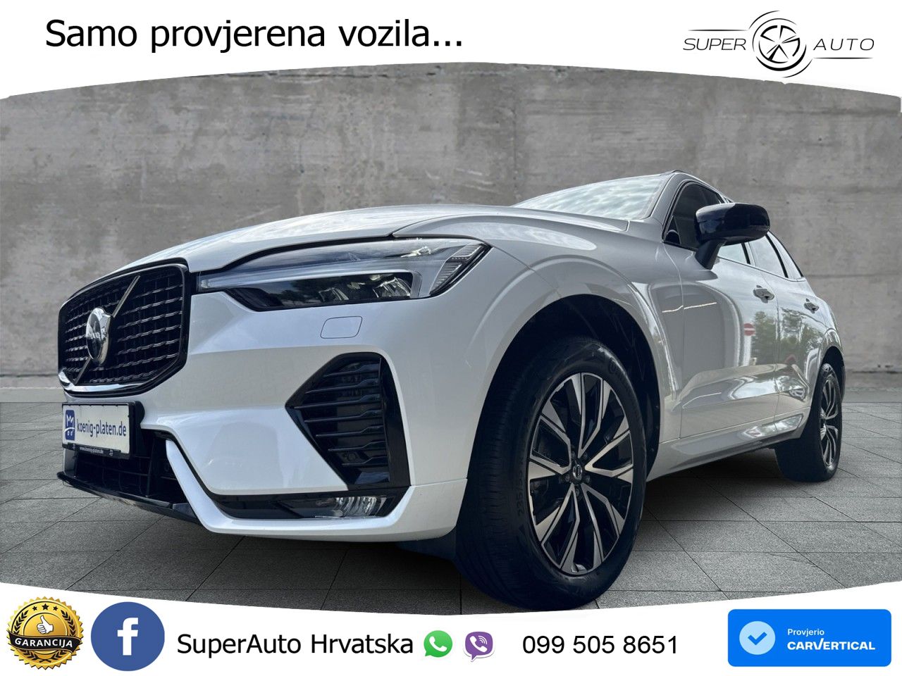 Volvo XC60 B4 Diesel AWD Geartronic LED+GR SJED+ACC