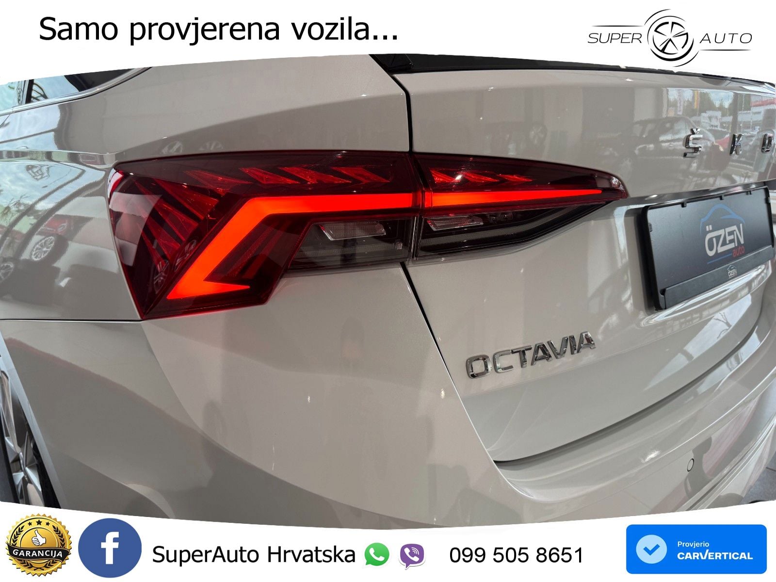 Škoda Octavia Combi 2.0 TDI (150 KS) DSG LED+GR SJED+ACC
