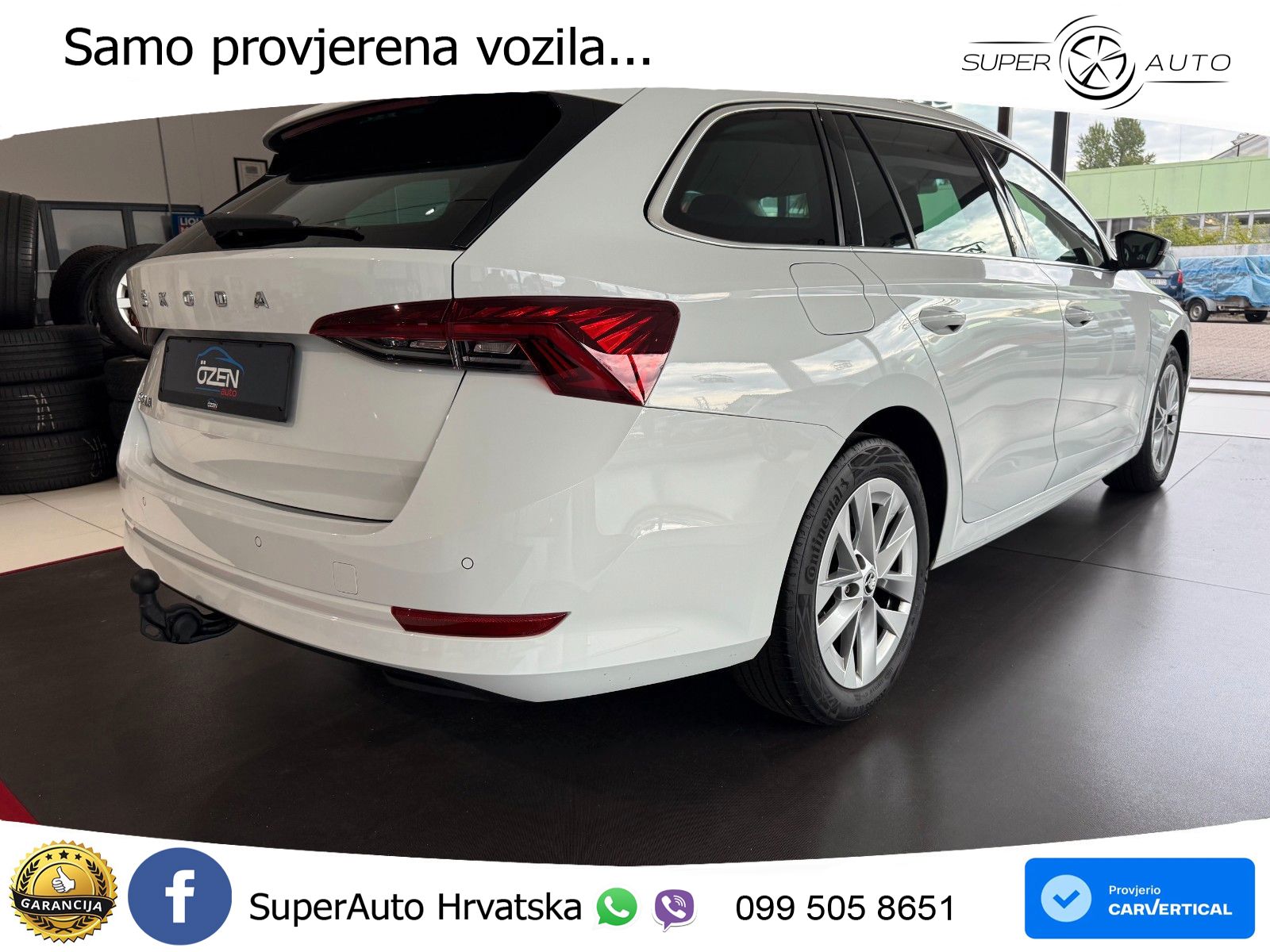 Škoda Octavia Combi 2.0 TDI (150 KS) DSG LED+GR SJED+ACC