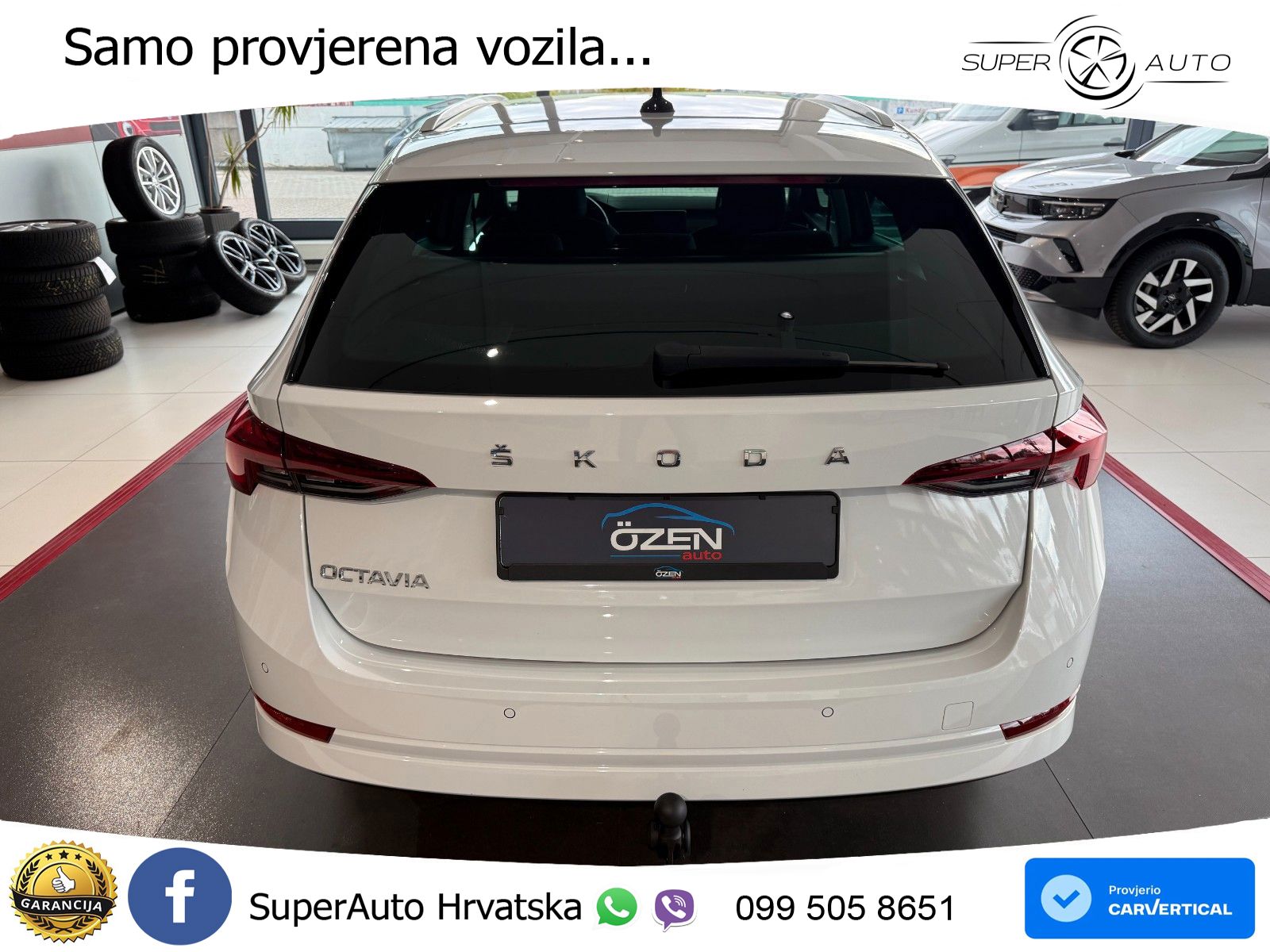 Škoda Octavia Combi 2.0 TDI (150 KS) DSG LED+GR SJED+ACC