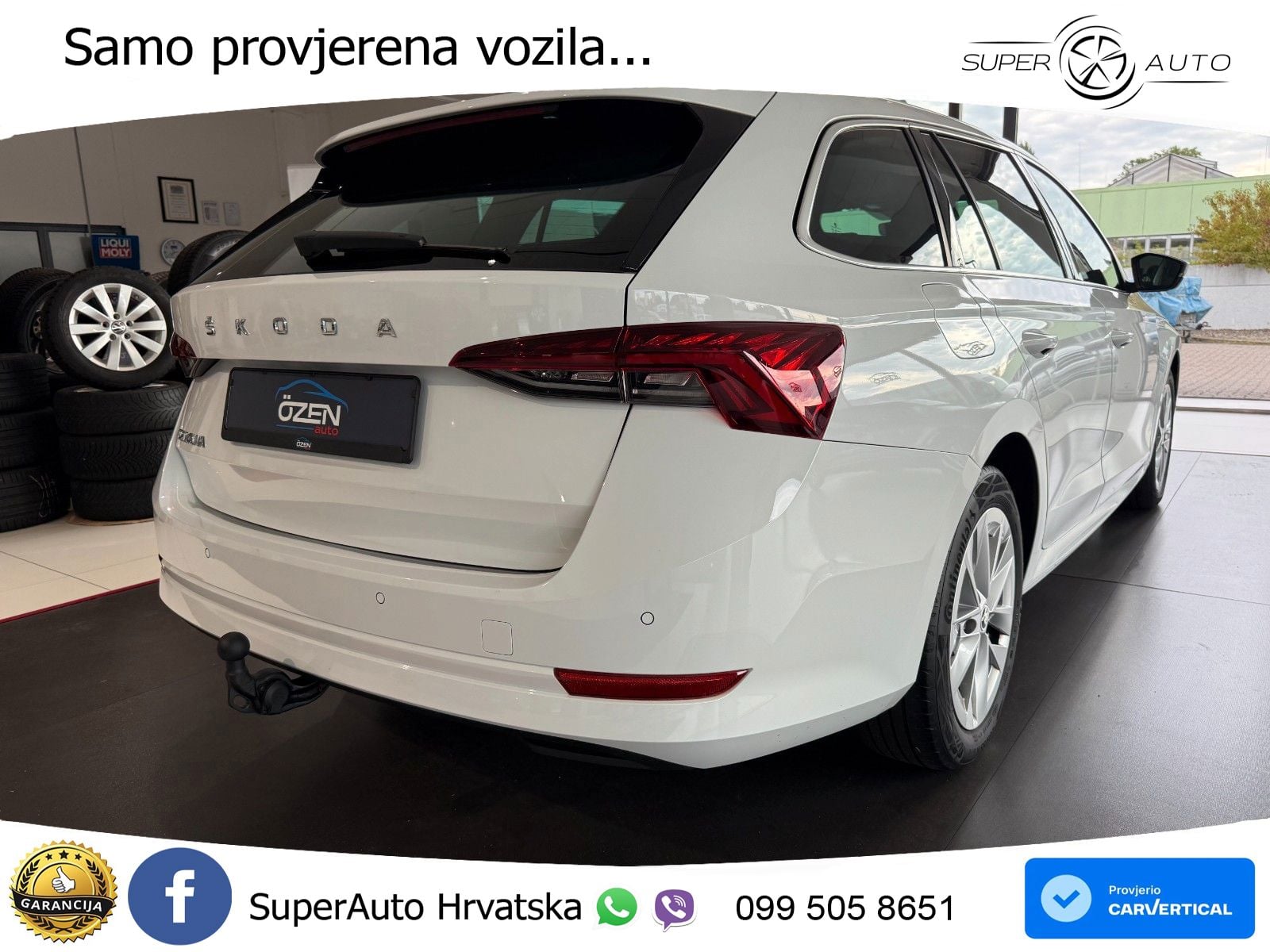 Škoda Octavia Combi 2.0 TDI (150 KS) DSG LED+GR SJED+ACC