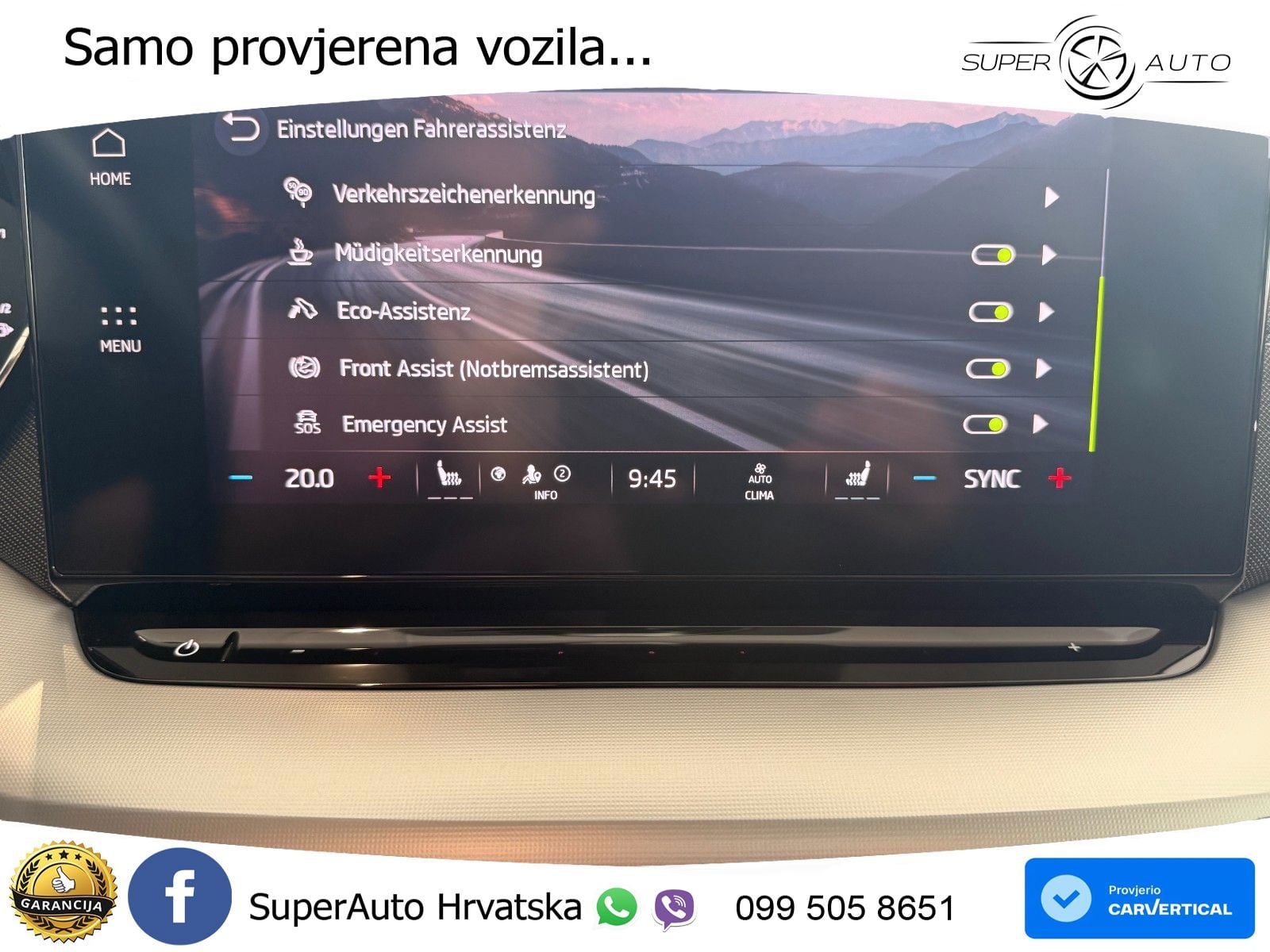 Škoda Octavia Combi 2.0 TDI (150 KS) DSG LED+GR SJED+ACC
