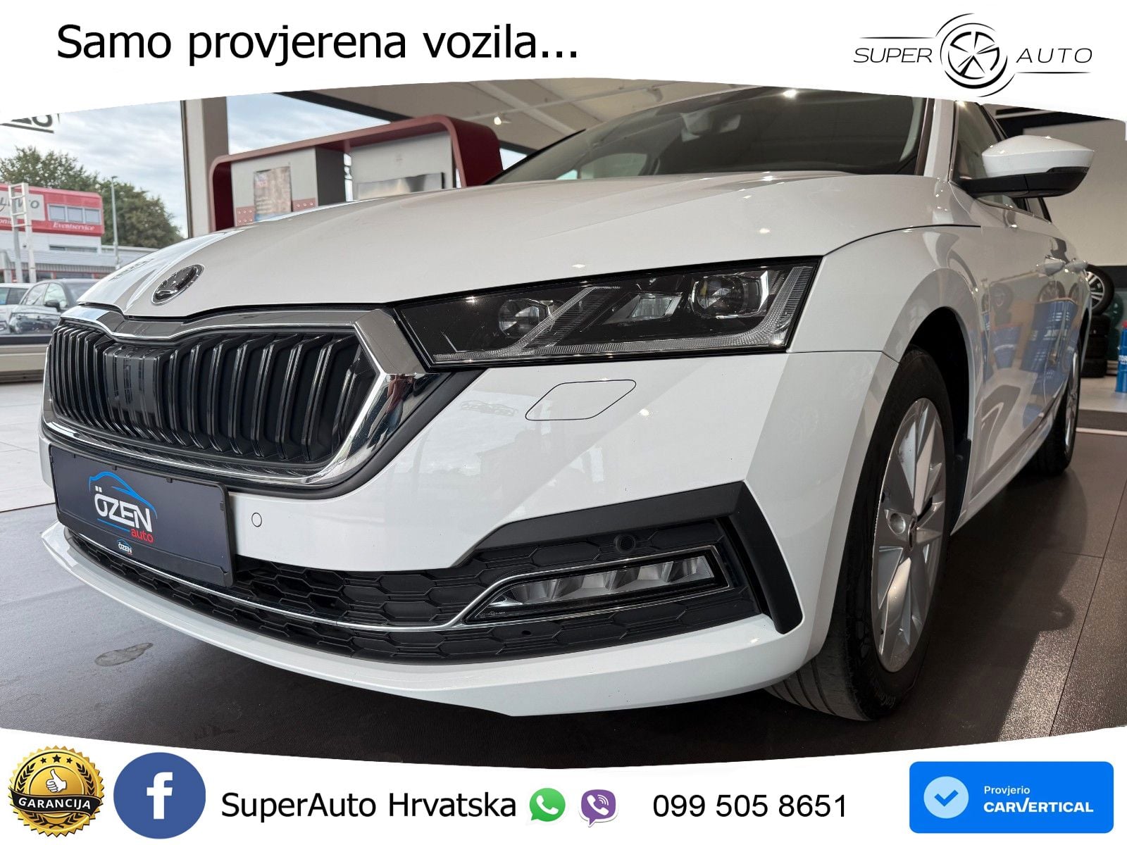Škoda Octavia Combi 2.0 TDI (150 KS) DSG LED+GR SJED+ACC