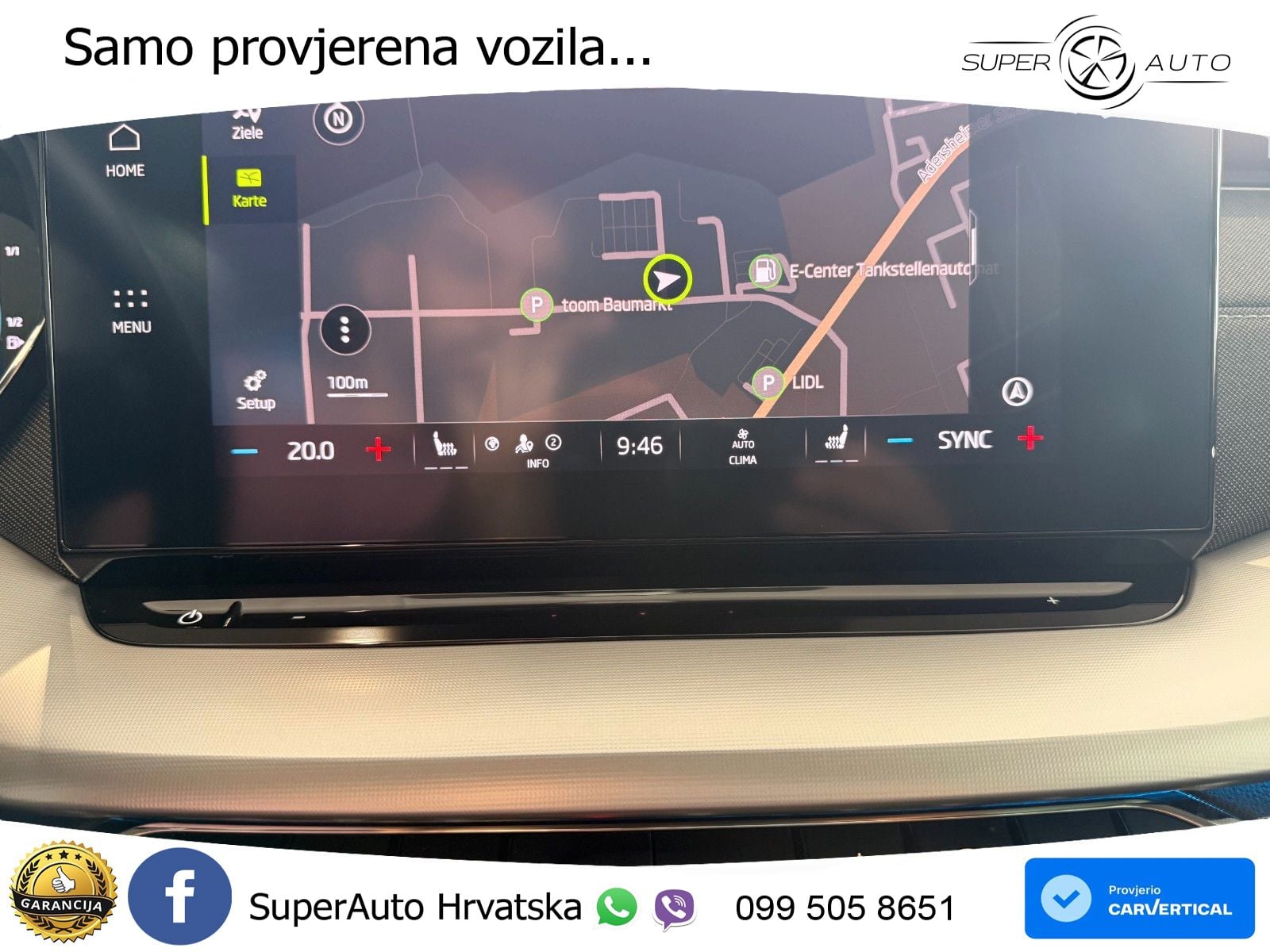 Škoda Octavia Combi 2.0 TDI (150 KS) DSG LED+GR SJED+ACC