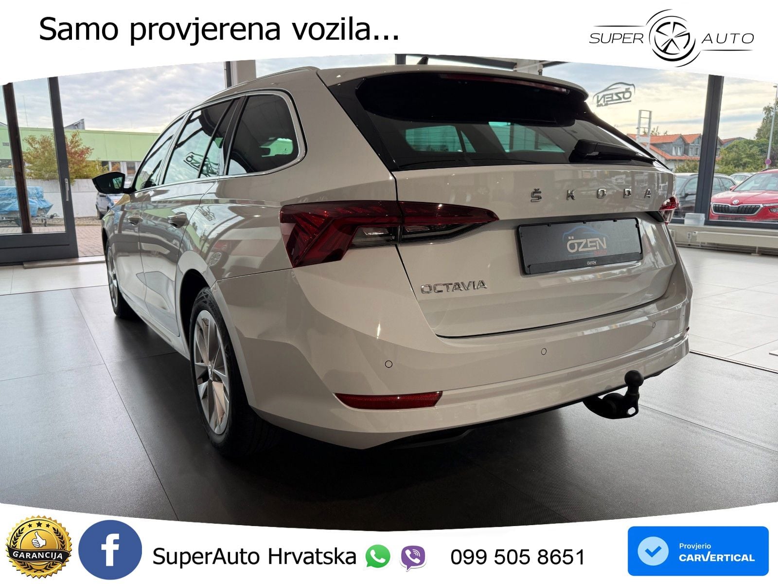 Škoda Octavia Combi 2.0 TDI (150 KS) DSG LED+GR SJED+ACC