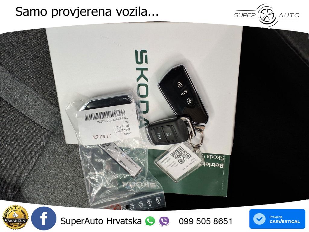 Škoda Octavia Combi 2.0 TDI (150 KS) DSG LED+GR SJED+ACC
