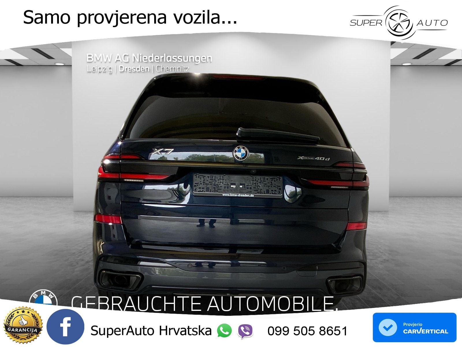 BMW X7 40d (352 KS) xDrive Steptronic M Sport