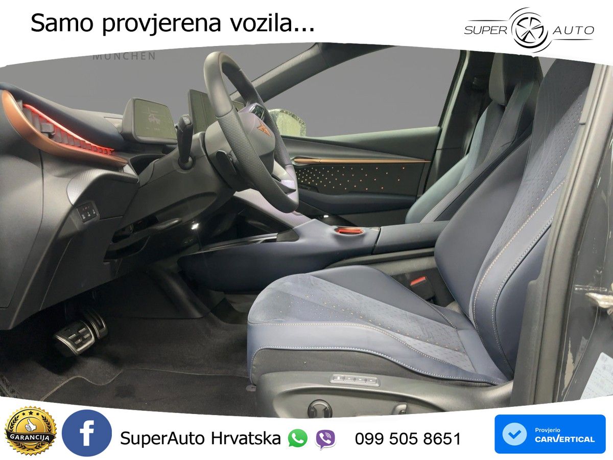 Cupra Tavascan 82 kWh (340 KS)  4WD VZ MATRIX+GR SJED+KAM