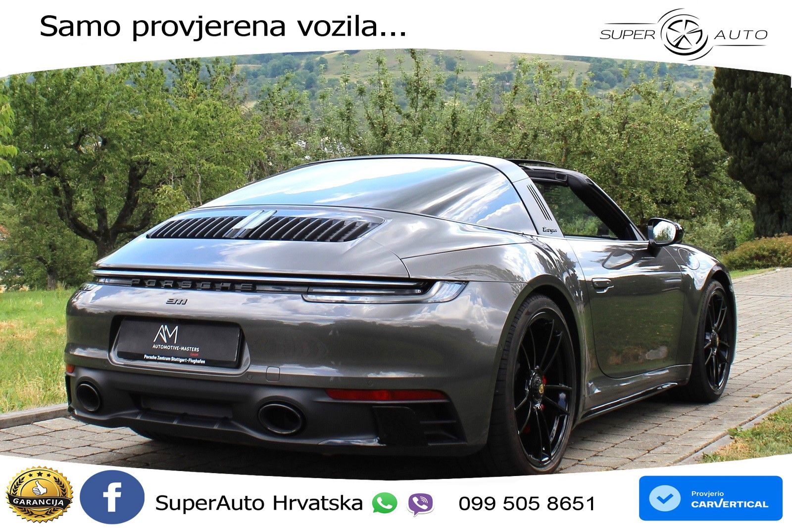 Porsche 911 Targa 4 GTS 3.0 (480 KS) PDK MATRIX+GR SJED+KAM