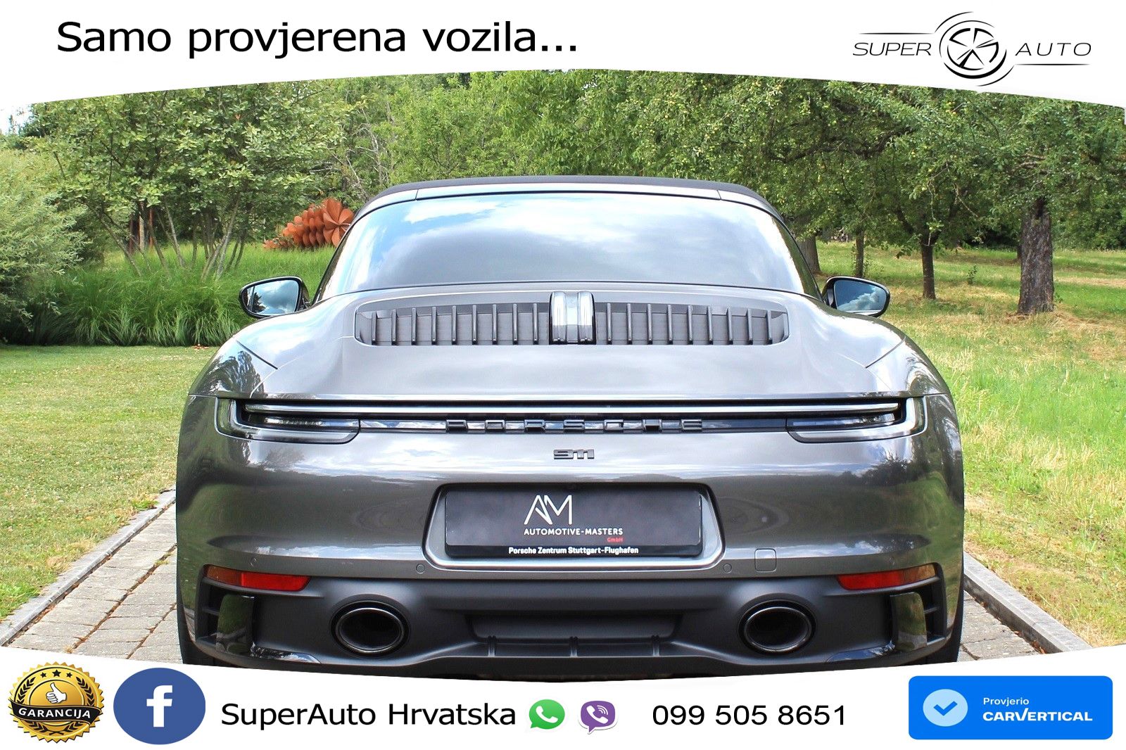 Porsche 911 Targa 4 GTS 3.0 (480 KS) PDK MATRIX+GR SJED+KAM