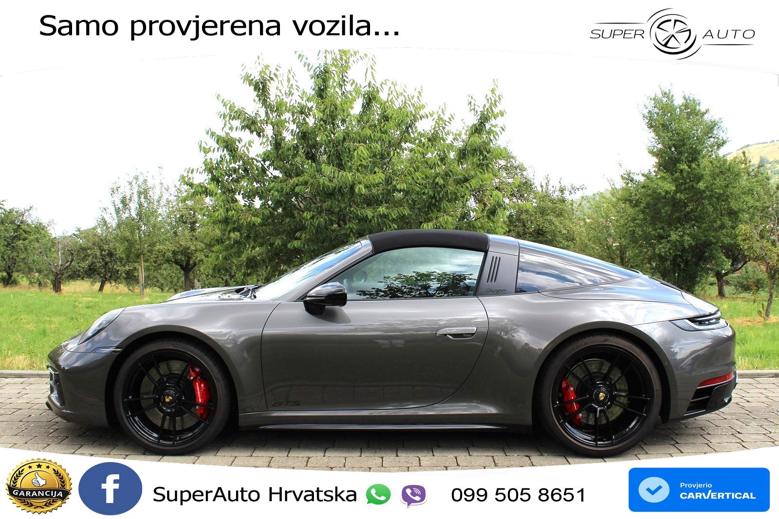 Porsche 911 Targa 4 GTS 3.0 (480 KS) PDK MATRIX+GR SJED+KAM