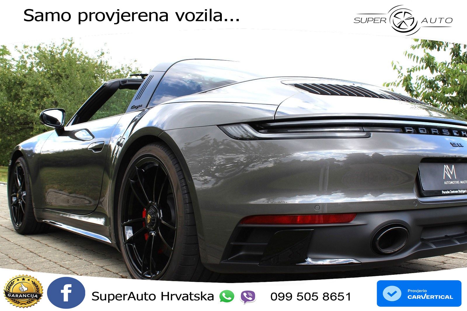 Porsche 911 Targa 4 GTS 3.0 (480 KS) PDK MATRIX+GR SJED+KAM