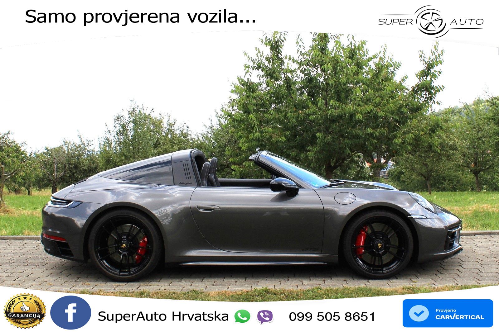 Porsche 911 Targa 4 GTS 3.0 (480 KS) PDK MATRIX+GR SJED+KAM