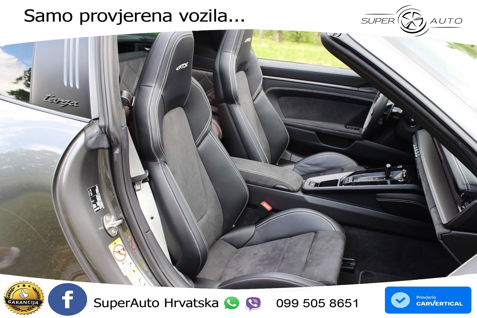 Porsche 911 Targa 4 GTS 3.0 (480 KS) PDK MATRIX+GR SJED+KAM