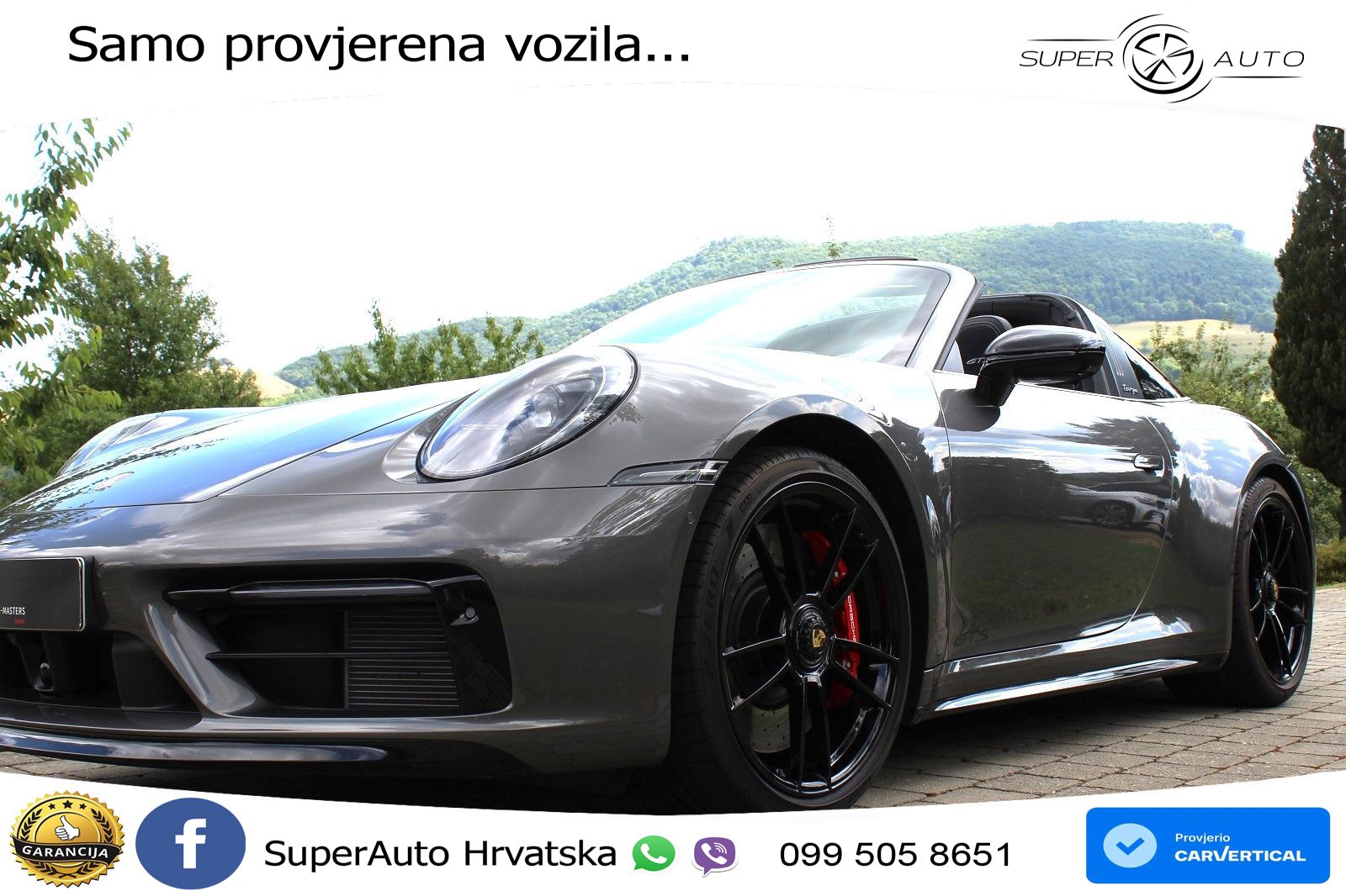Porsche 911 Targa 4 GTS 3.0 (480 KS) PDK MATRIX+GR SJED+KAM