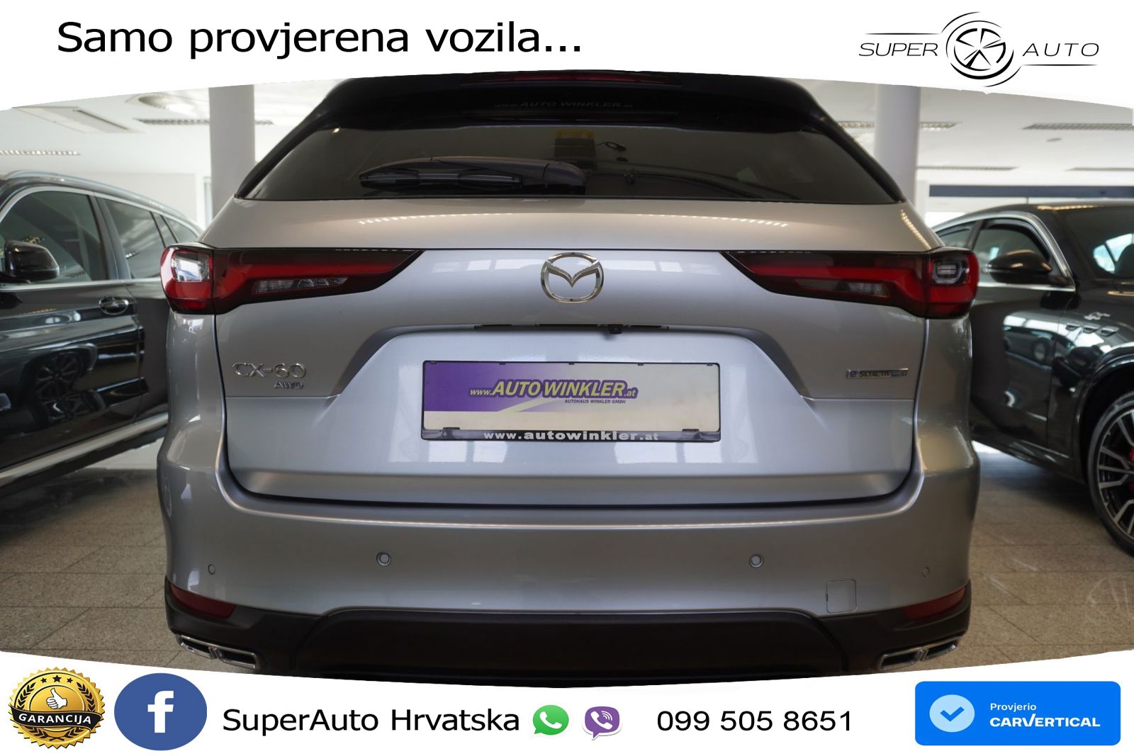 Mazda CX-60 2.5 e-Skyactiv (328 KS) AWD Automatic LED+GR SJED+ACC