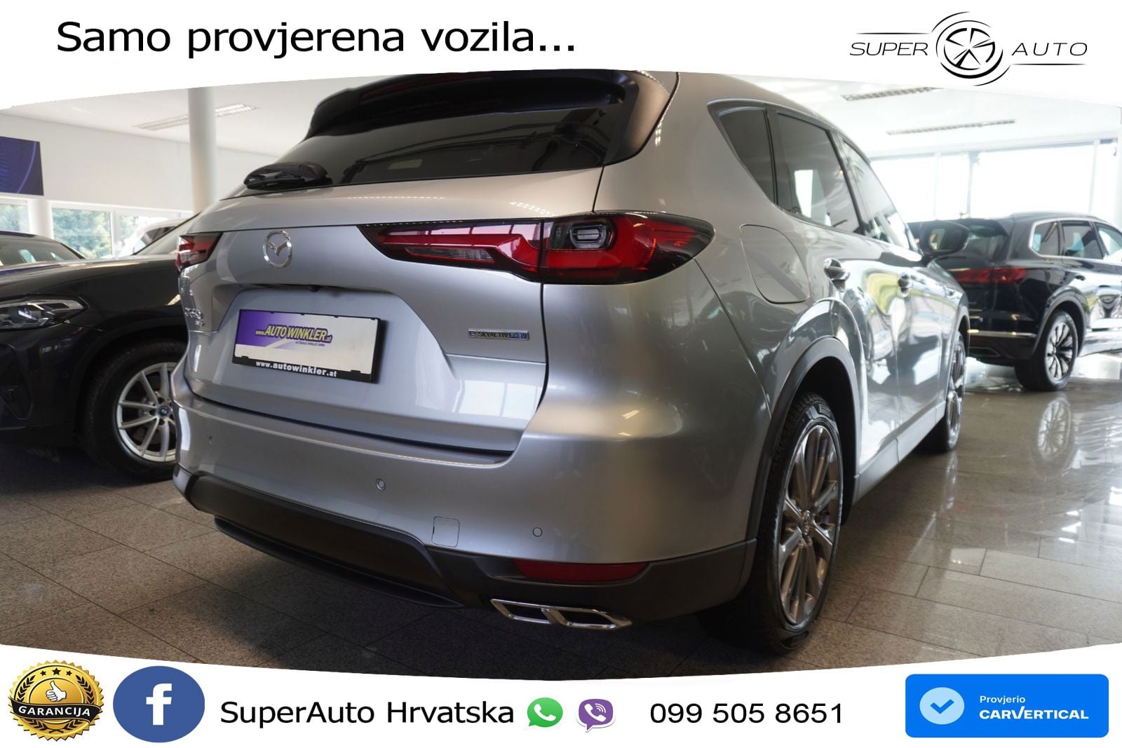 Mazda CX-60 2.5 e-Skyactiv (328 KS) AWD Automatic LED+GR SJED+ACC