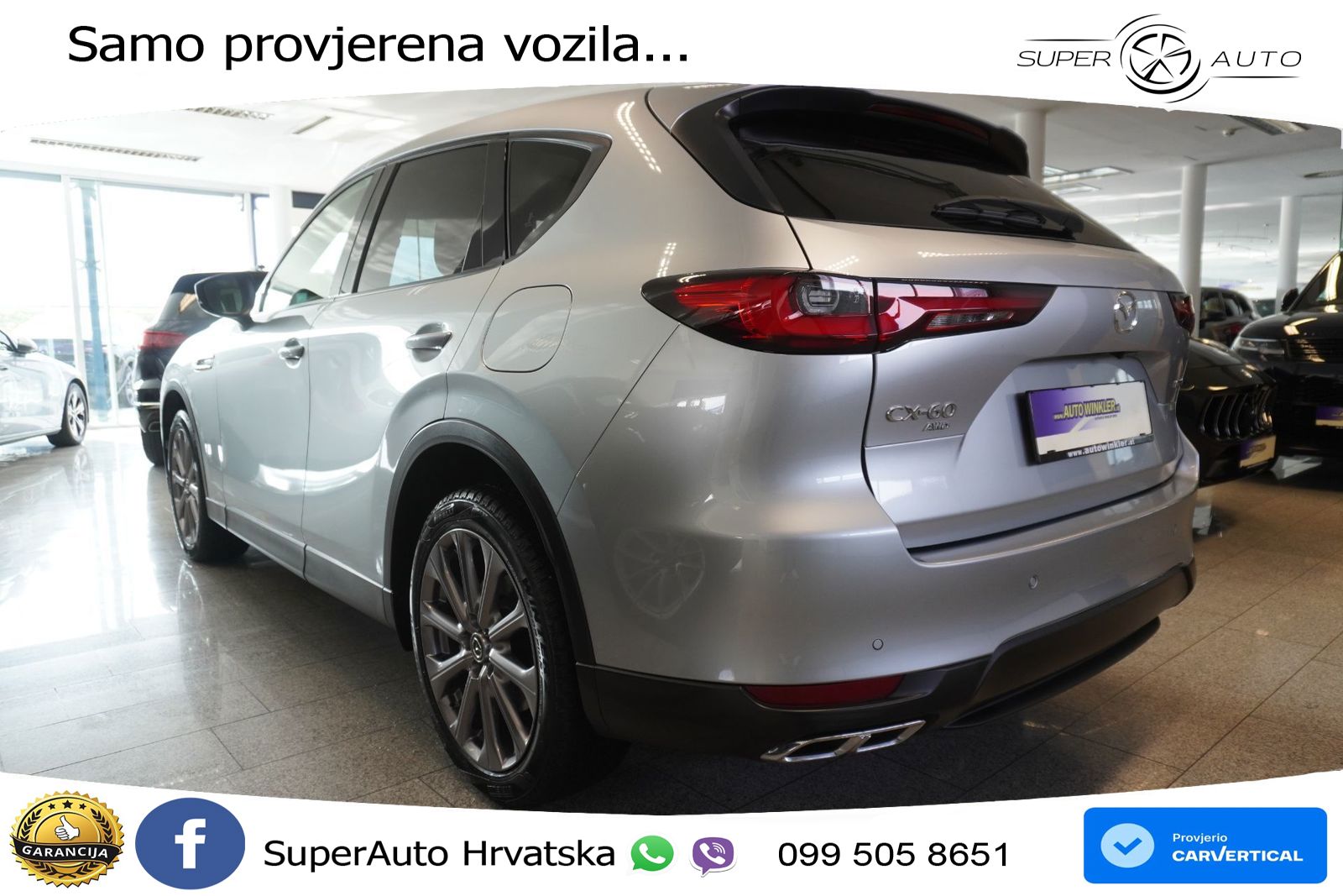 Mazda CX-60 2.5 e-Skyactiv (328 KS) AWD Automatic LED+GR SJED+ACC