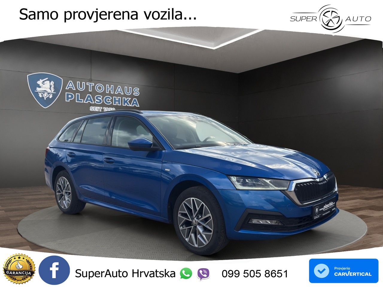 Škoda Octavia Combi 2.0 TDI (150 KS) LED+GR SJED+ACC