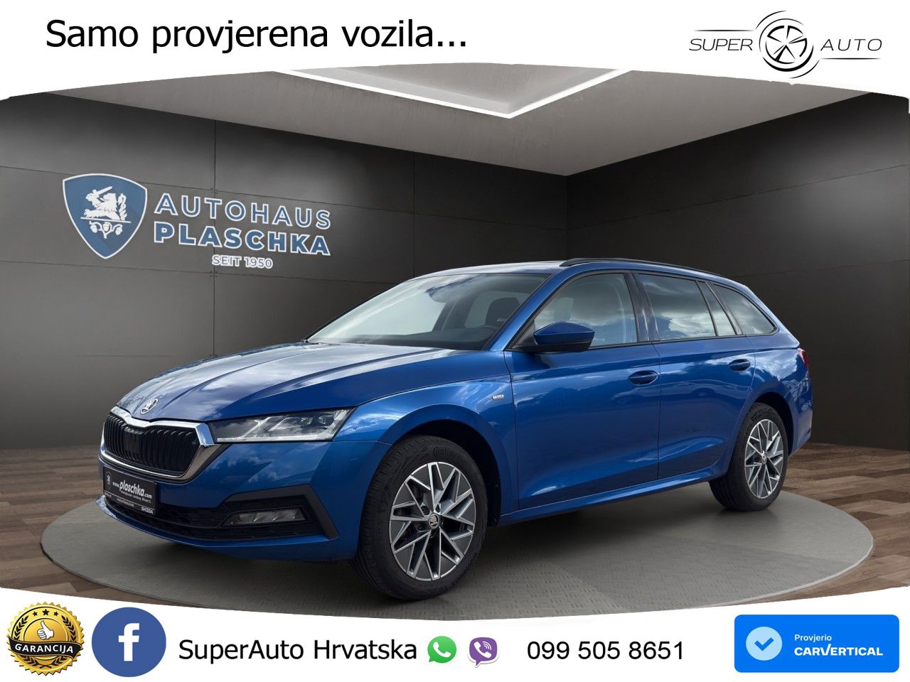 Škoda Octavia Combi 2.0 TDI (150 KS) LED+GR SJED+ACC