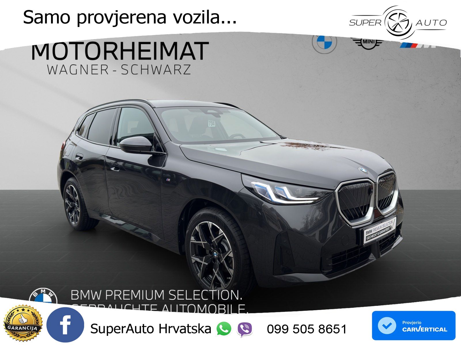 BMW X3 20d xDrive Steptronic M Sport LED+GR SJED+ACC