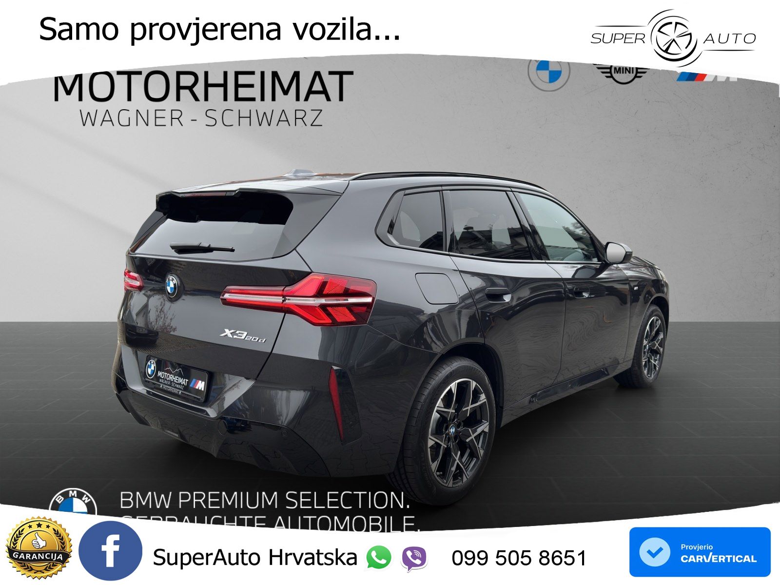 BMW X3 20d xDrive Steptronic M Sport LED+GR SJED+ACC