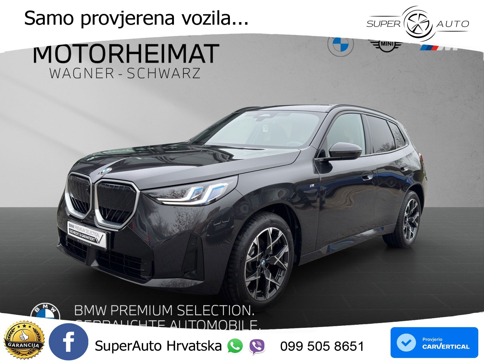 BMW X3 20d xDrive Steptronic M Sport LED+GR SJED+ACC