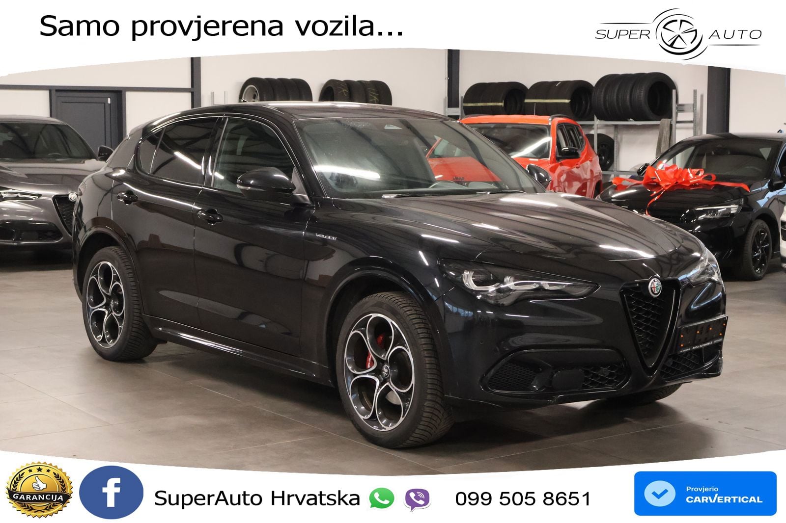 Alfa Romeo Stelvio 2.2 MultiJet II (210 KS) Q4 Automatic MATRIX+GR SJED+KAM