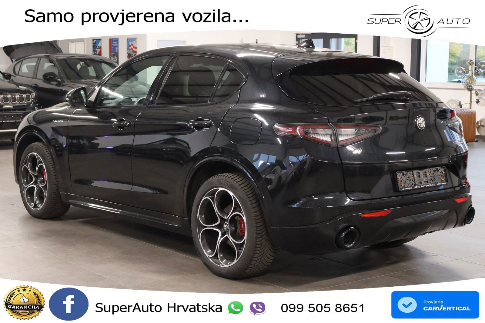 Alfa Romeo Stelvio 2.2 MultiJet II (210 KS) Q4 Automatic MATRIX+GR SJED+KAM