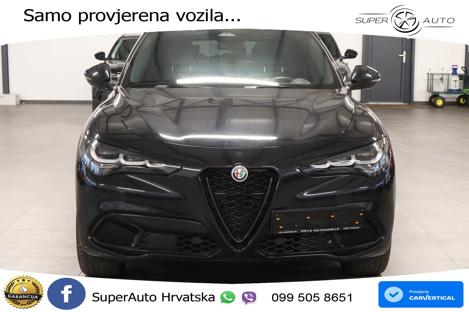 Alfa Romeo Stelvio 2.2 MultiJet II (210 KS) Q4 Automatic MATRIX+GR SJED+KAM