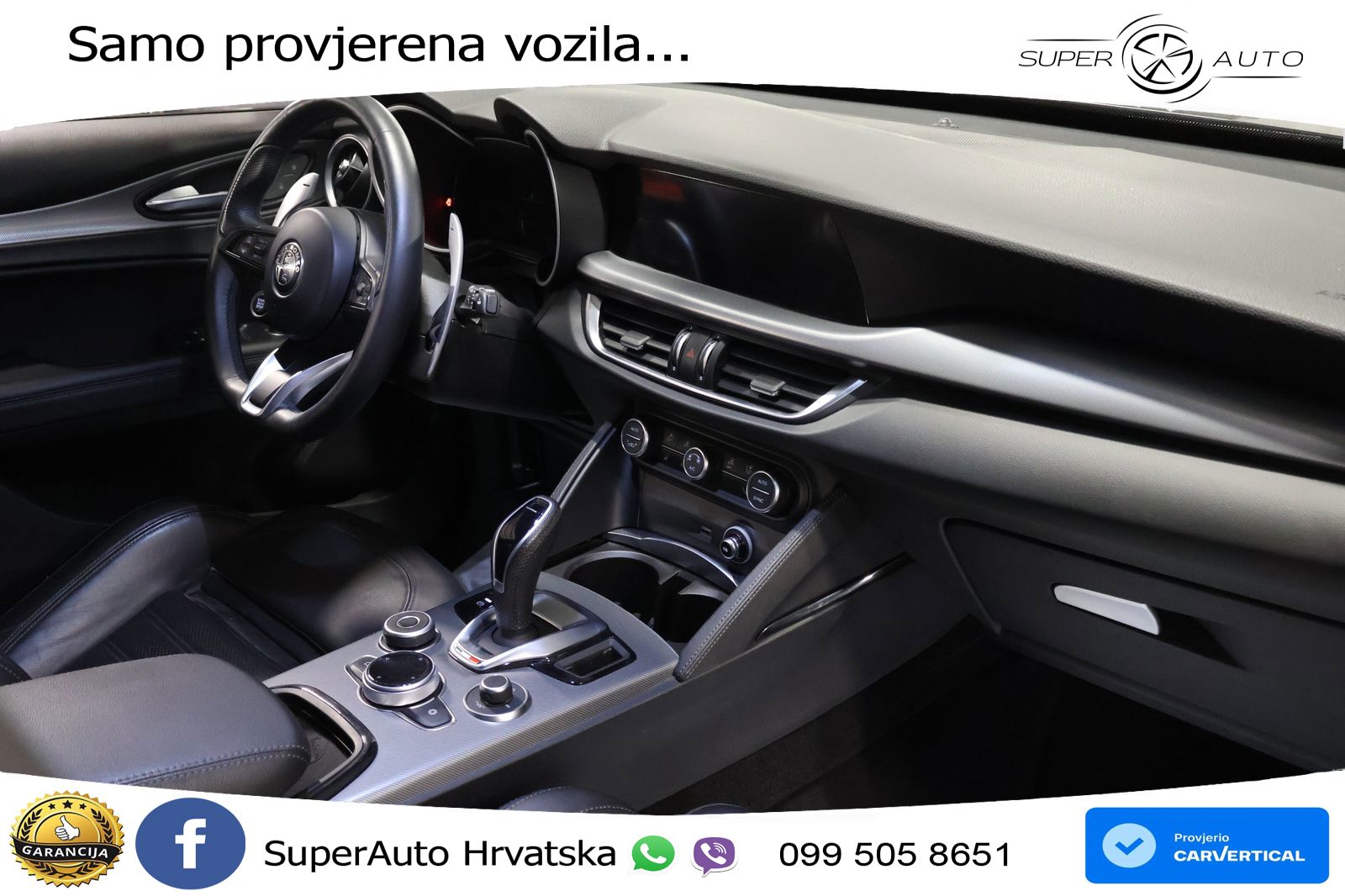 Alfa Romeo Stelvio 2.2 MultiJet II (210 KS) Q4 Automatic MATRIX+GR SJED+KAM