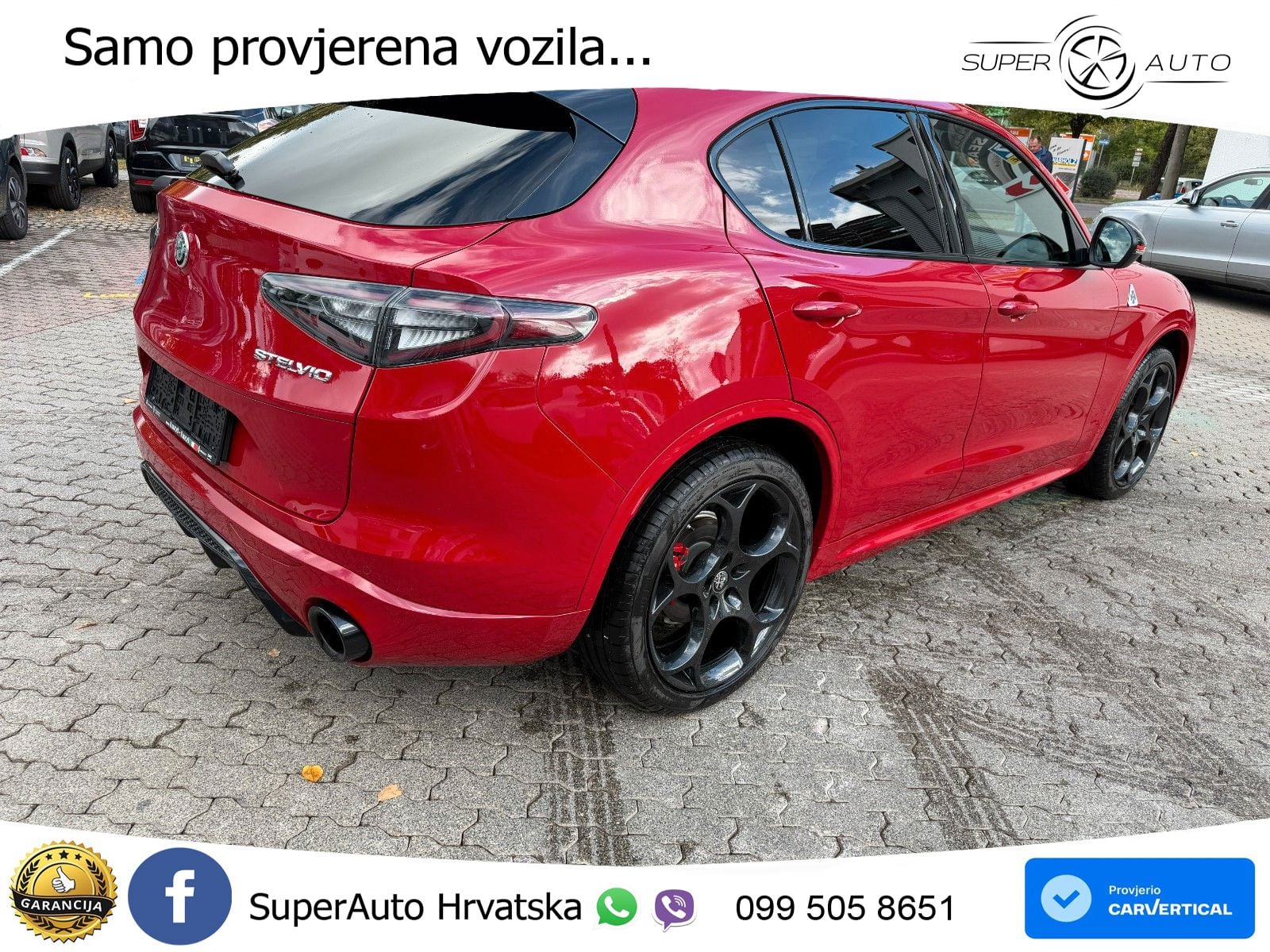 Alfa Romeo Stelvio 2.2 MultiJet II (210 KS) Q4 Automatic LED+GR SJED+ACC