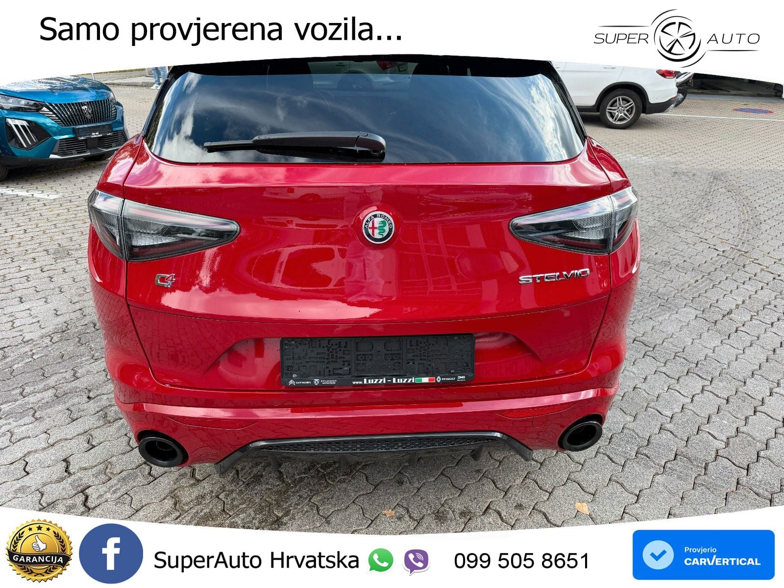 Alfa Romeo Stelvio 2.2 MultiJet II (210 KS) Q4 Automatic LED+GR SJED+ACC