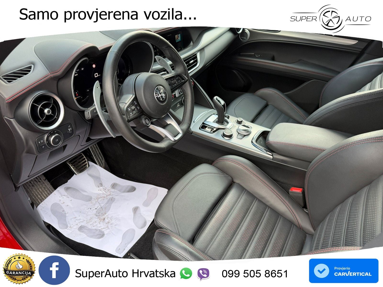 Alfa Romeo Stelvio 2.2 MultiJet II (210 KS) Q4 Automatic LED+GR SJED+ACC