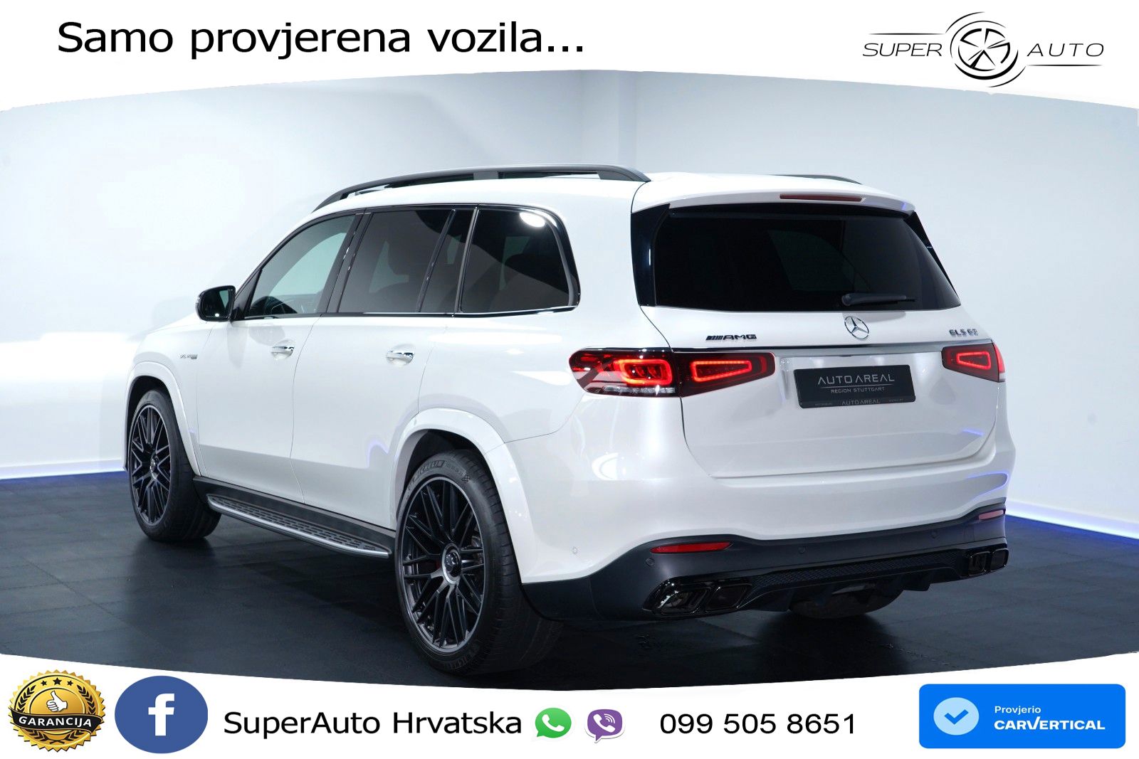 Mercedes-Benz GLS AMG GLS 63 V8 EQ Boost 4MATIC+ TCT ACC+HEAD+4xGR SJED+360+PANO