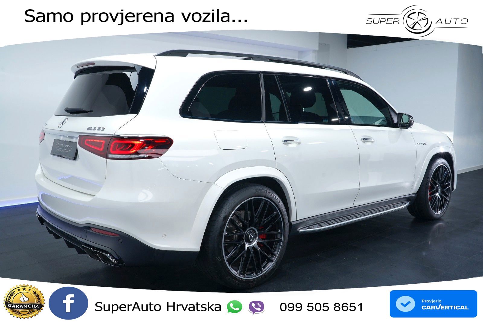 Mercedes-Benz GLS AMG GLS 63 V8 EQ Boost 4MATIC+ TCT ACC+HEAD+4xGR SJED+360+PANO