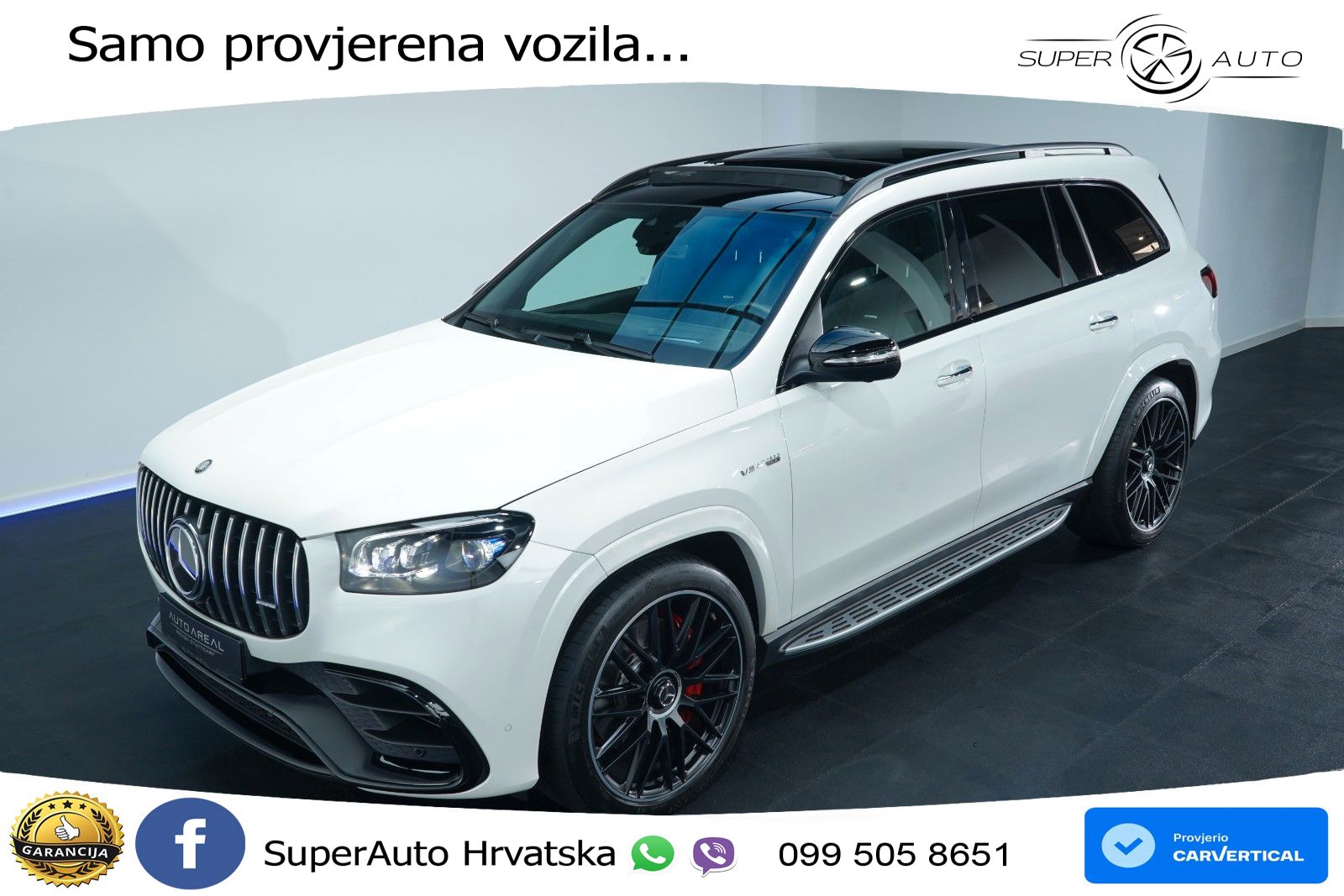 Mercedes-Benz GLS AMG GLS 63 V8 EQ Boost 4MATIC+ TCT ACC+HEAD+4xGR SJED+360+PANO