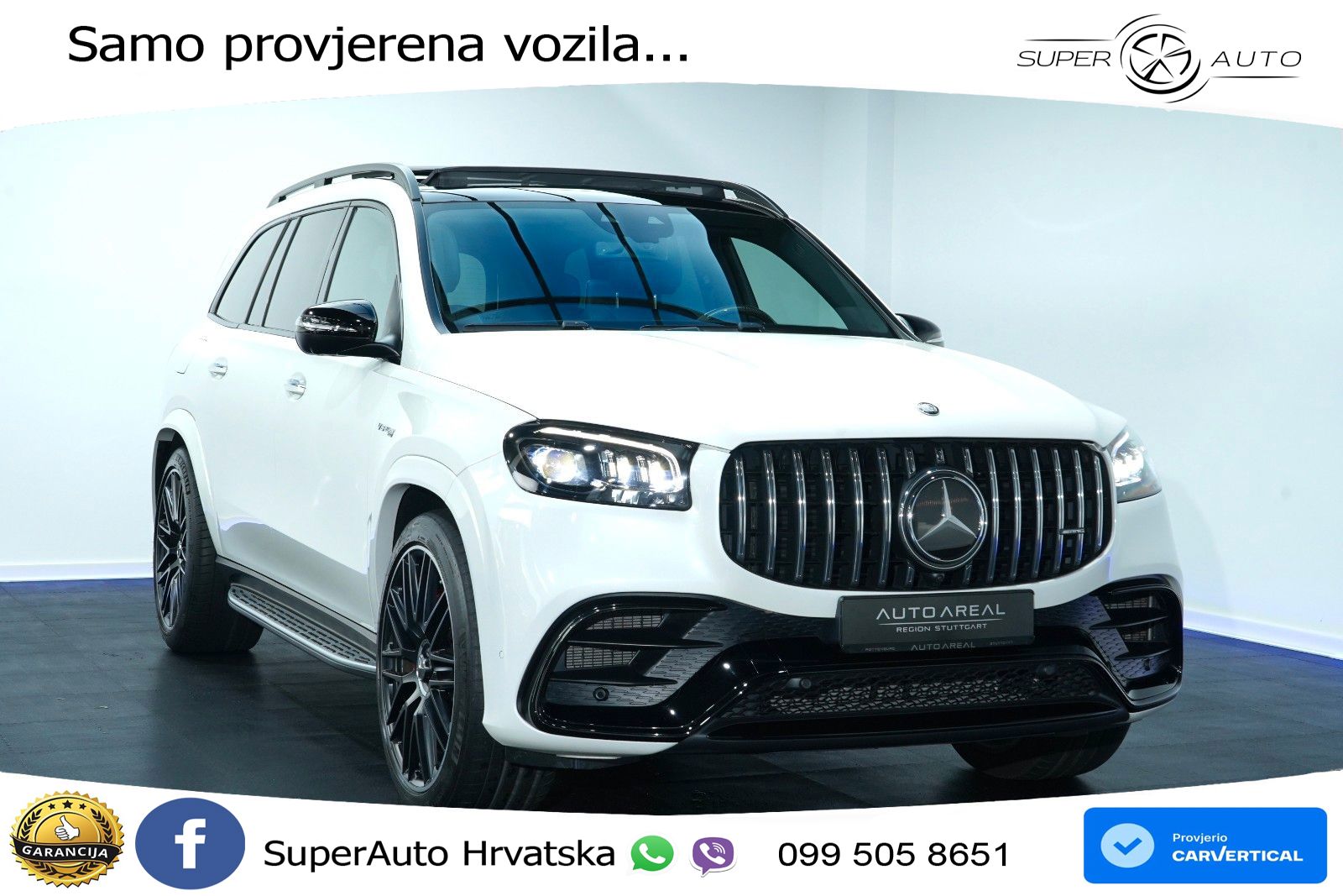 Mercedes-Benz GLS AMG GLS 63 V8 EQ Boost 4MATIC+ TCT ACC+HEAD+4xGR SJED+360+PANO