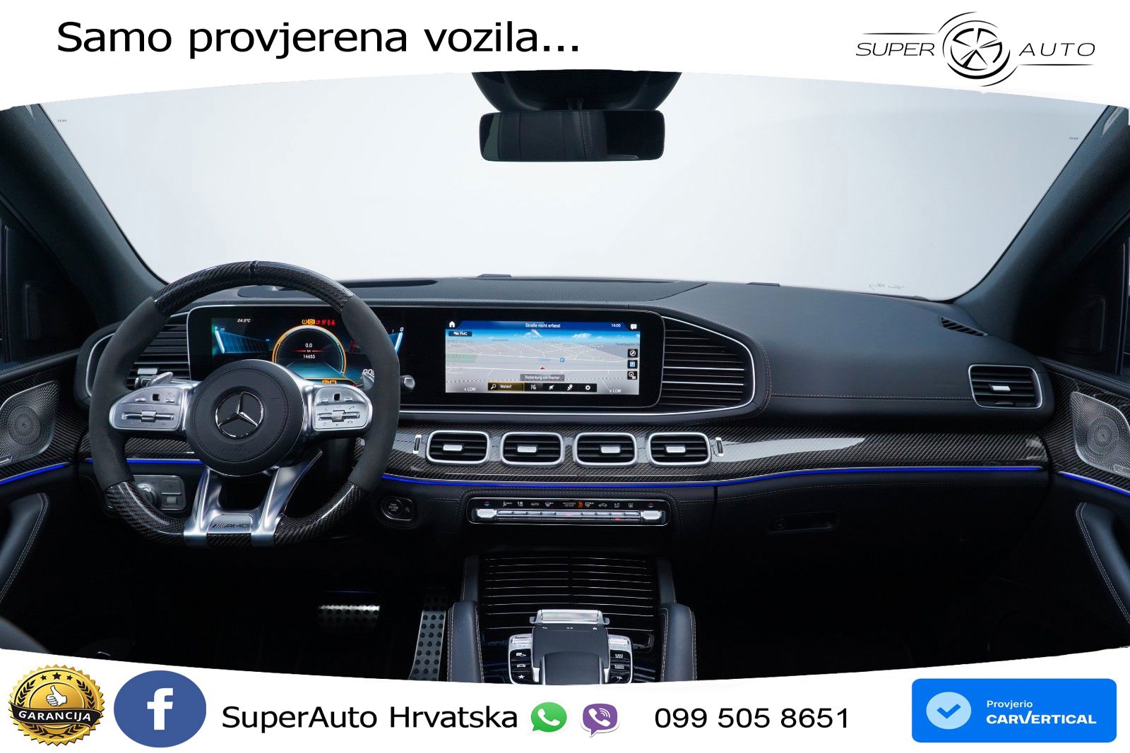Mercedes-Benz GLS AMG GLS 63 V8 EQ Boost 4MATIC+ TCT ACC+HEAD+4xGR SJED+360+PANO