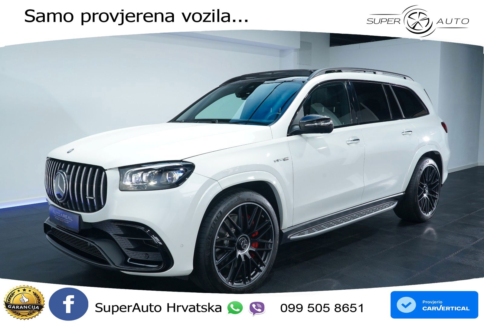 Mercedes-Benz GLS AMG GLS 63 V8 EQ Boost 4MATIC+ TCT ACC+HEAD+4xGR SJED+360+PANO