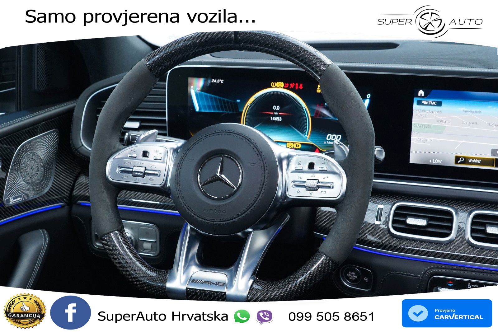 Mercedes-Benz GLS AMG GLS 63 V8 EQ Boost 4MATIC+ TCT ACC+HEAD+4xGR SJED+360+PANO