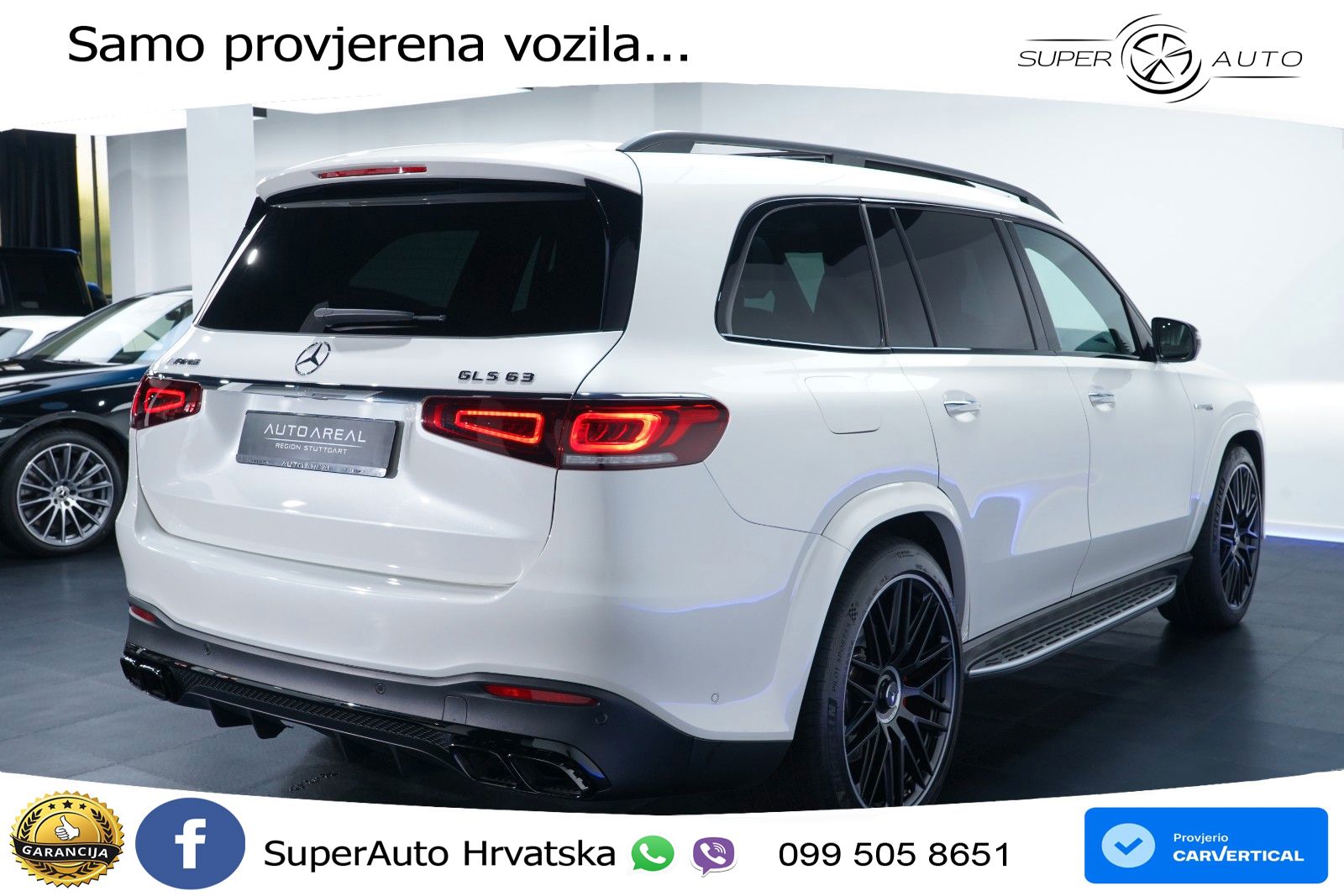 Mercedes-Benz GLS AMG GLS 63 V8 EQ Boost 4MATIC+ TCT ACC+HEAD+4xGR SJED+360+PANO