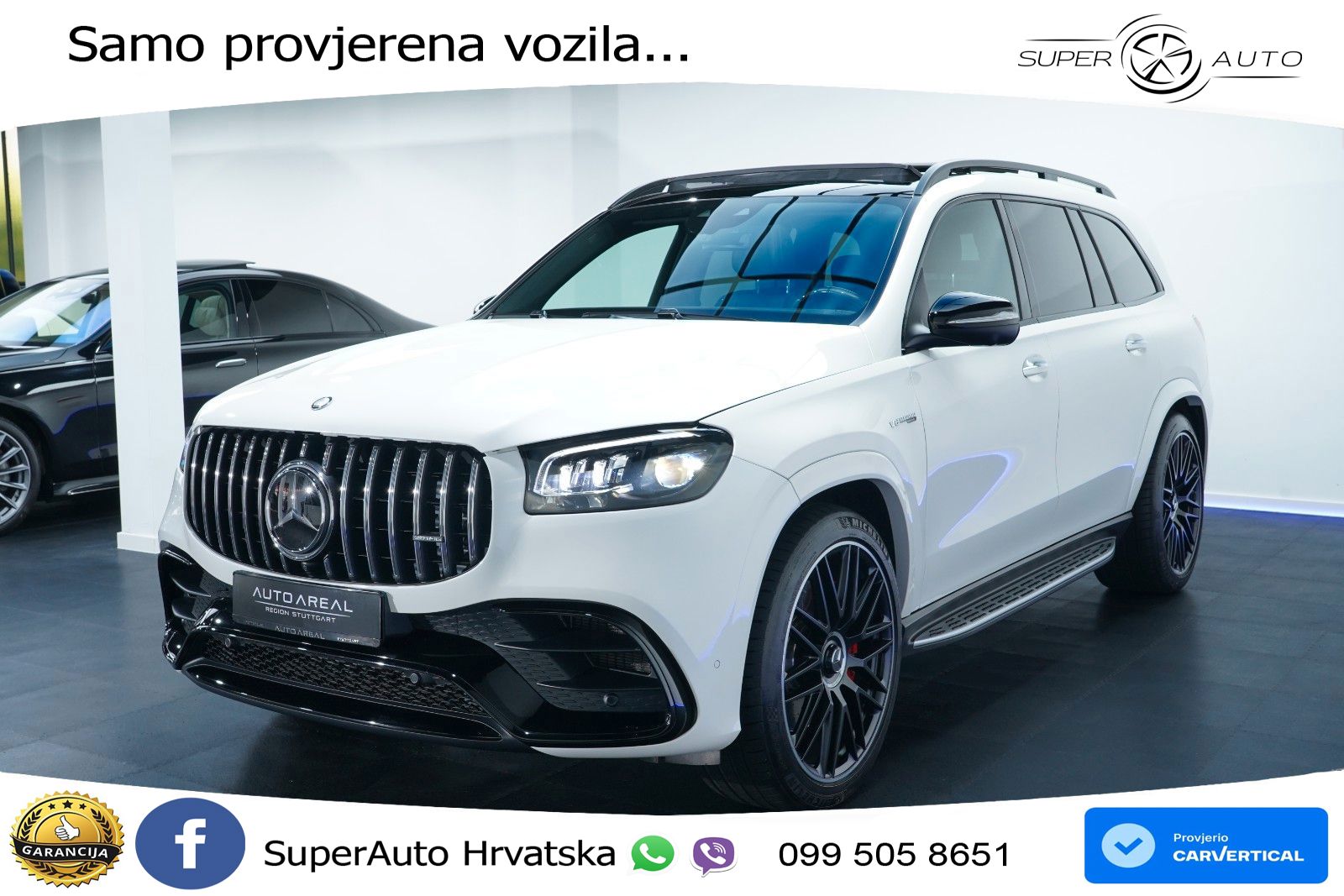 Mercedes-Benz GLS AMG GLS 63 V8 EQ Boost 4MATIC+ TCT ACC+HEAD+4xGR SJED+360+PANO