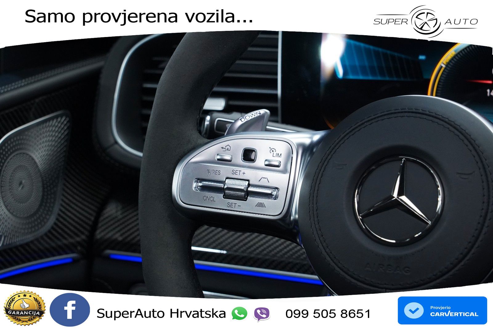 Mercedes-Benz GLS AMG GLS 63 V8 EQ Boost 4MATIC+ TCT ACC+HEAD+4xGR SJED+360+PANO