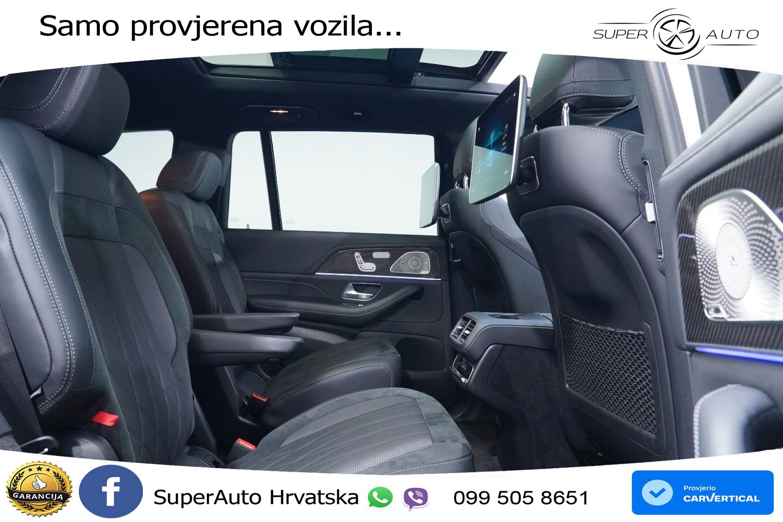 Mercedes-Benz GLS AMG GLS 63 V8 EQ Boost 4MATIC+ TCT ACC+HEAD+4xGR SJED+360+PANO