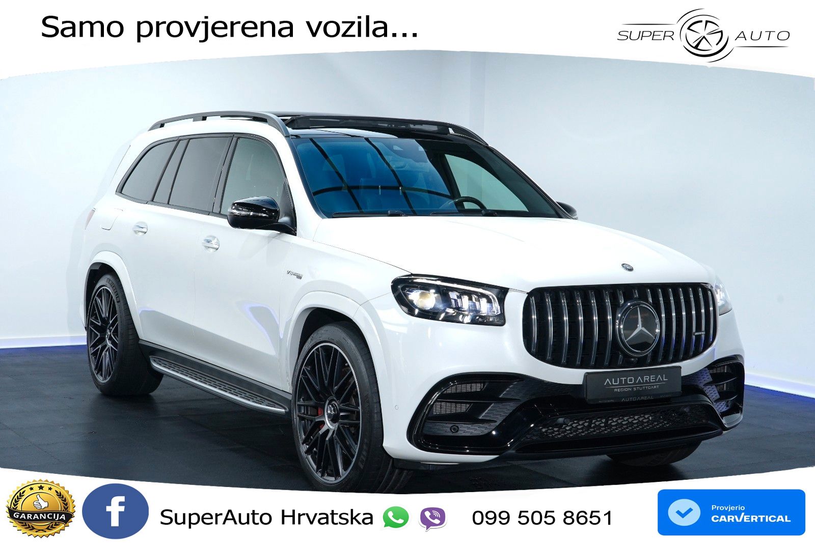 Mercedes-Benz GLS AMG GLS 63 V8 EQ Boost 4MATIC+ TCT ACC+HEAD+4xGR SJED+360+PANO