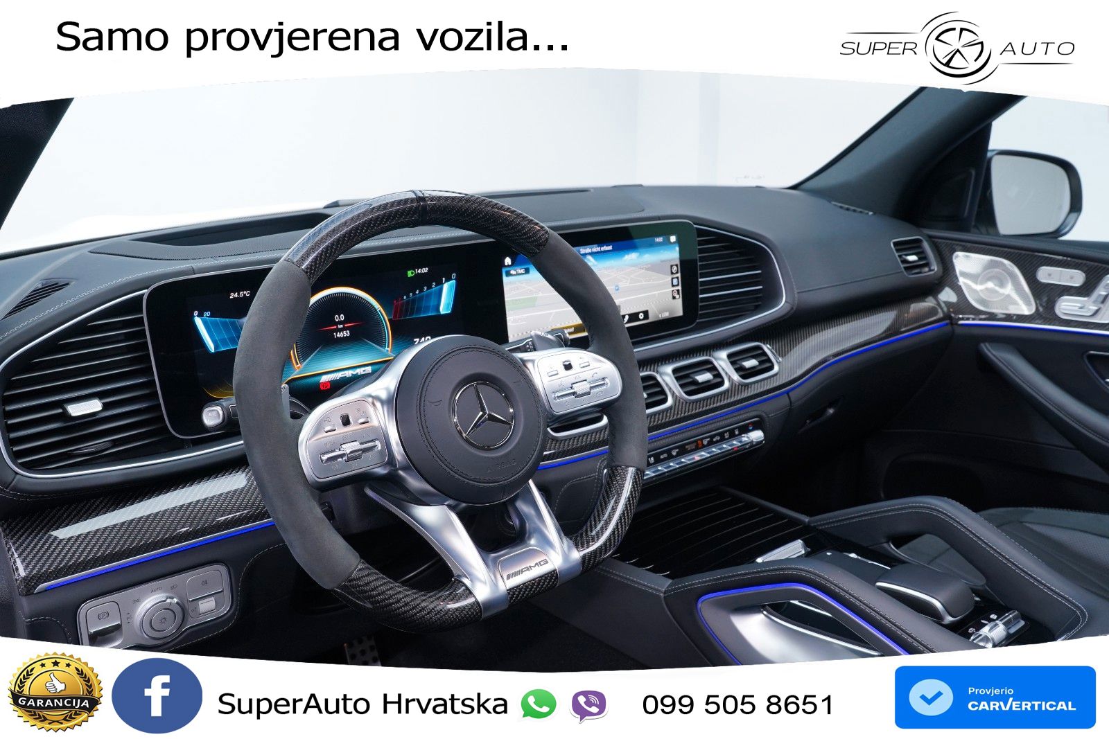 Mercedes-Benz GLS AMG GLS 63 V8 EQ Boost 4MATIC+ TCT ACC+HEAD+4xGR SJED+360+PANO